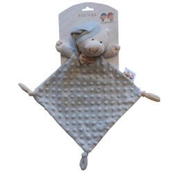   Gamberritos szundikendõ plüss buborékos anyagú hálósapkás maci szürke 9353