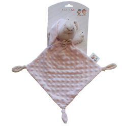   Gamberritos szundikendõ plüss buborékos anyagú hálósapkás maci rózsaszín 9353
