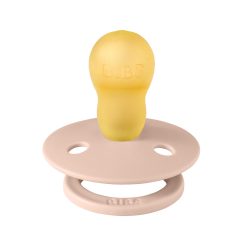   BIBS játszócumi - Colour natúr kaucsuk 18-36 hó púderrózsaszín 1 db tasakban