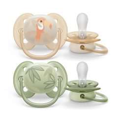   Philips AVENT játszócumi Ultrasoft Premium állatos 0-6hó fiús 2db