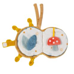   Nattou játékkönyv plüss készségfejlesztõ Felix and Leo