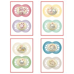 MAM játszócumi Original Night szilikon 6hó dupla