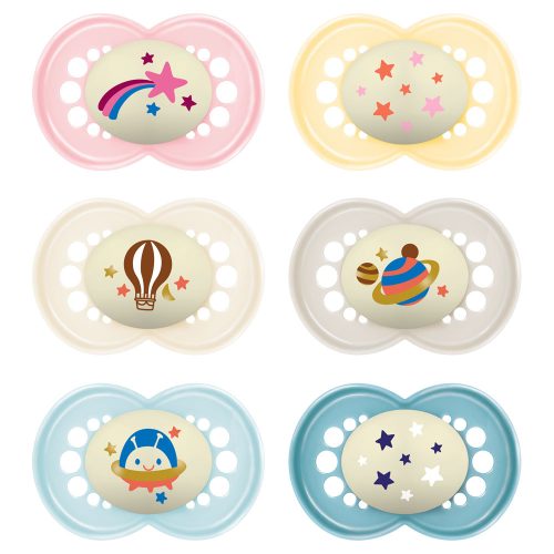 MAM játszócumi Original Night szilikon 6hó