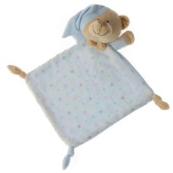   Gamberritos szundikendõ pamut tetra csillag mintás maci kék 10705