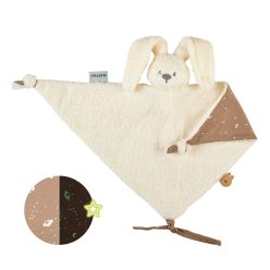   Nattou szundikendõ termo foszforeszkáló Lapidou Maxi - Nyúl vanília