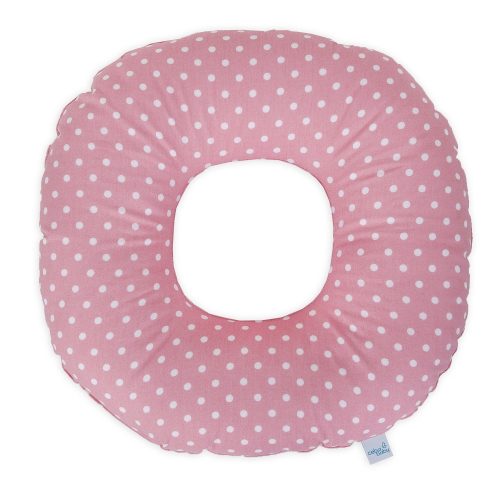 Ceba szülés utáni ülõpárna - Fánk pöttyös fehér-málna