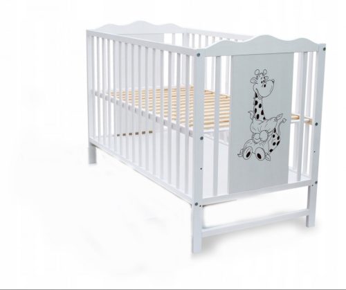 Paja hófehér kiságy