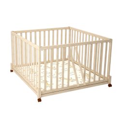   Timba Timba 3. 120×120-as összecsukható, emelhető, görgős járóka