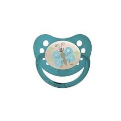   Baby Bruin ortodontikus szilikon játszócumi 1-es méret kék