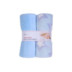 DuetBaby Takaró Plüss 2 db-os Kék