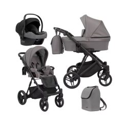 Kuner Lazzio 3:1 multifunkciós babakocsi Eco bőr grafit