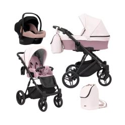 Kuner Lazzio 3:1 multifunkciós babakocsi Eco bőr cappuchino