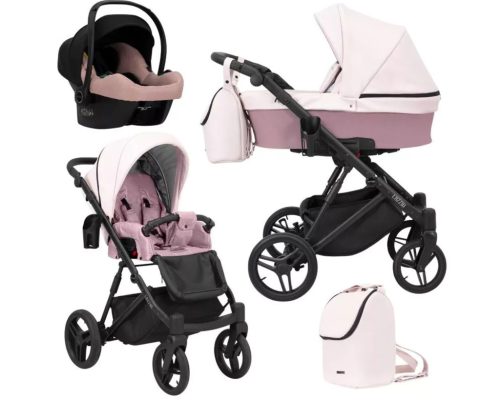 Kuner Lazzio 3:1 multifunkciós babakocsi Eco bőr cappuchino