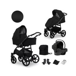 Kunert Mata 3:1 multifunkciós babakocsi Fekete