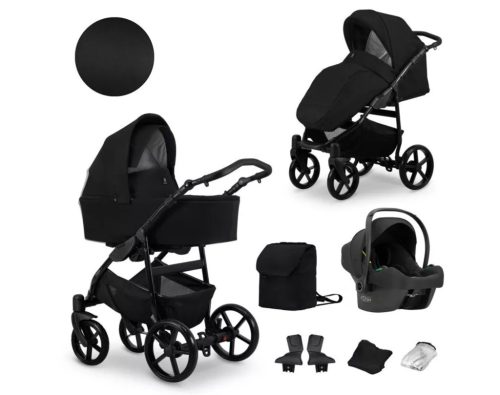 Kunert Mata 3:1 multifunkciós babakocsi Fekete