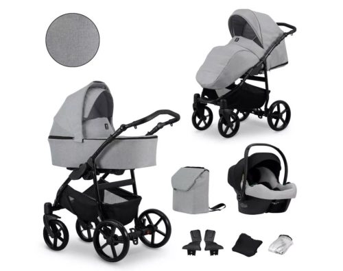 Kunert Mata 3:1 multifunkciós babakocsi Szürke