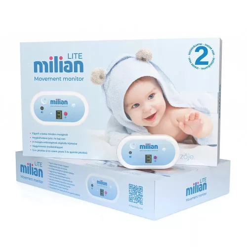 Milian Lite 2 lapos légzésfigyelő és alvásmonitor