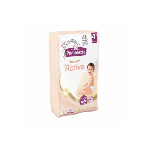 Pommette Premium Active pelenka (4+-os) 9 - 20 kg (46 db/cs)