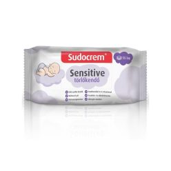 Sudocrem sensitive törlőkendő